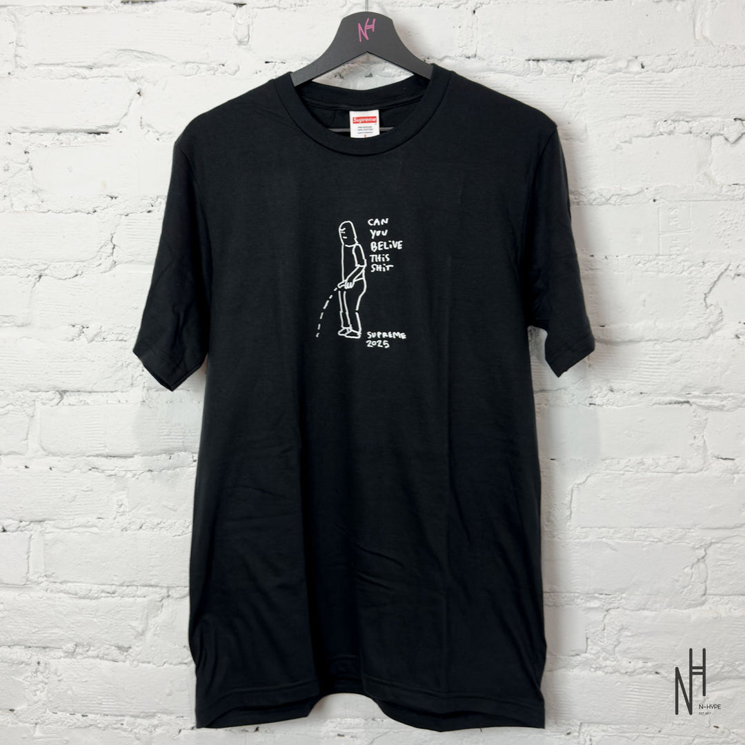 Supreme Piss Tee koszulka czarna N-Hype