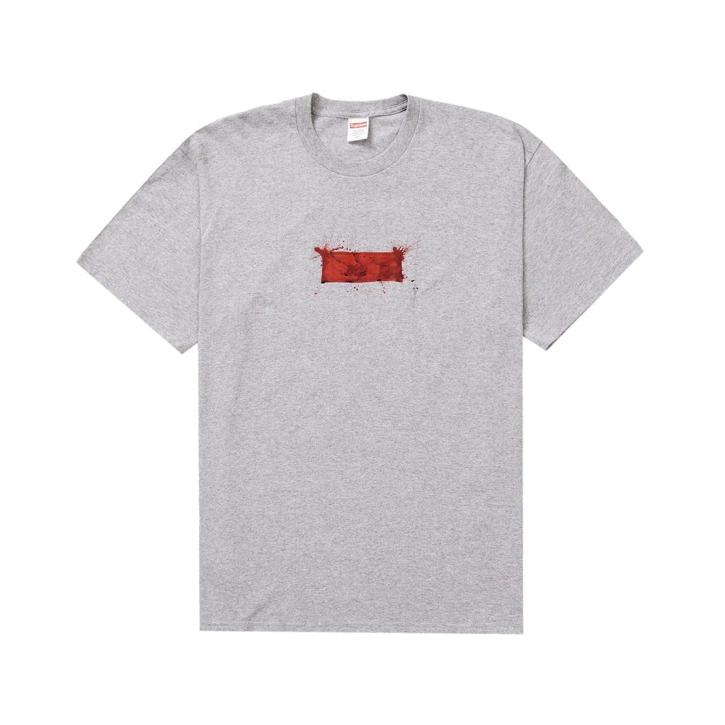 Supreme Ralph Steadman Box Logo Heather Grey koszulka męska N-Hype