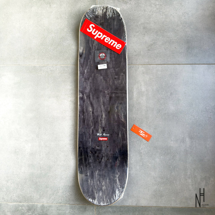 Supreme Reverse Skateboard Deck Black N-Hype streetwear deck.