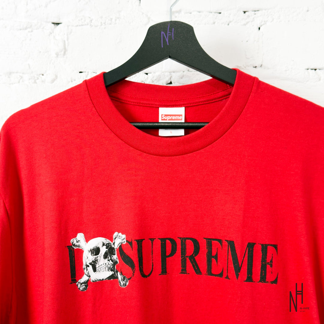 Supreme Skull Tee Red koszulka męska czerwona N-Hype.
