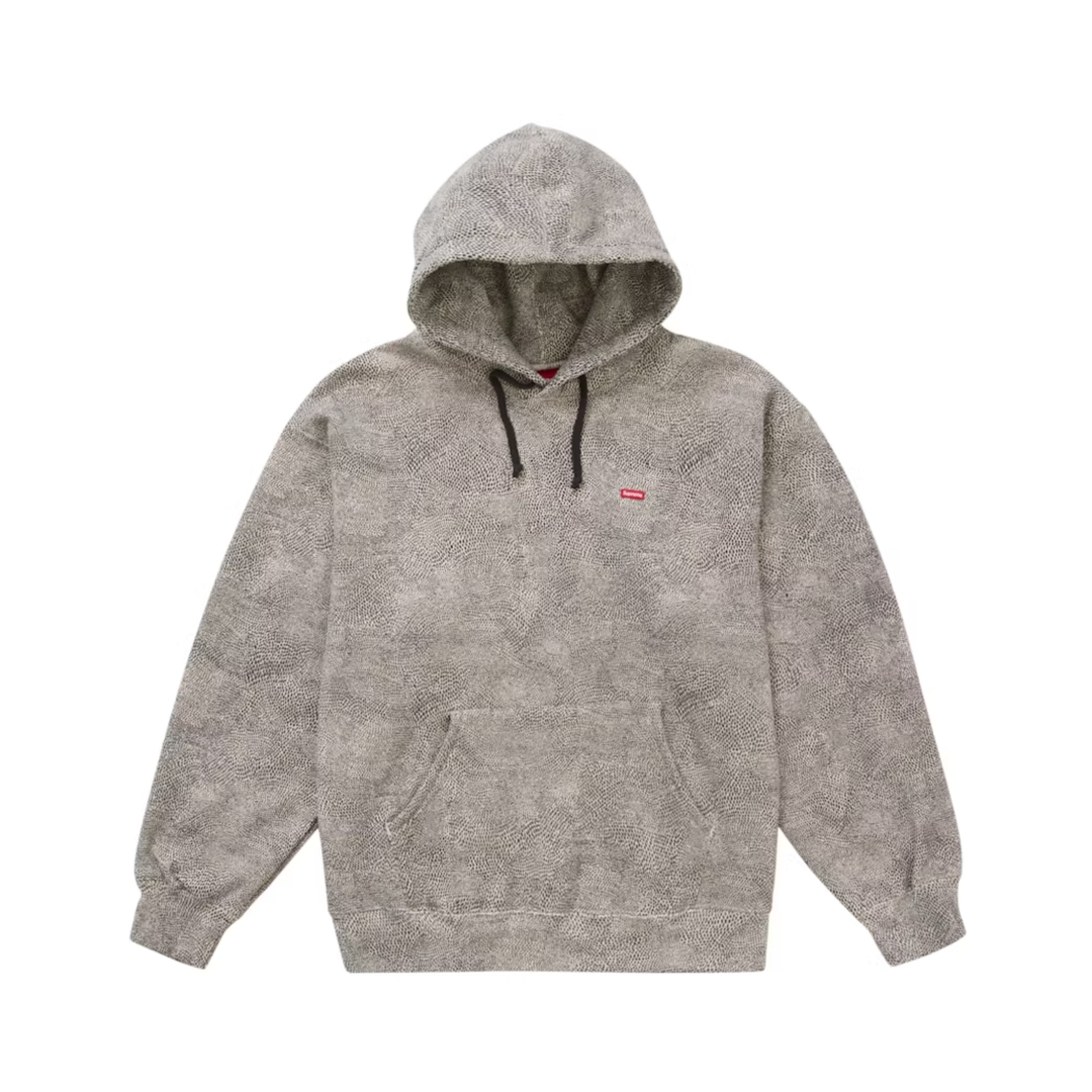 Supreme Small Box Hooded Sweatshirt SS25 Snakeskin czarna N-Hype.