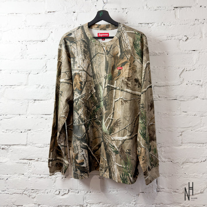 Supreme Small Box L/S Tee (FW25) Realtree AP Camo koszulka męska N-Hype