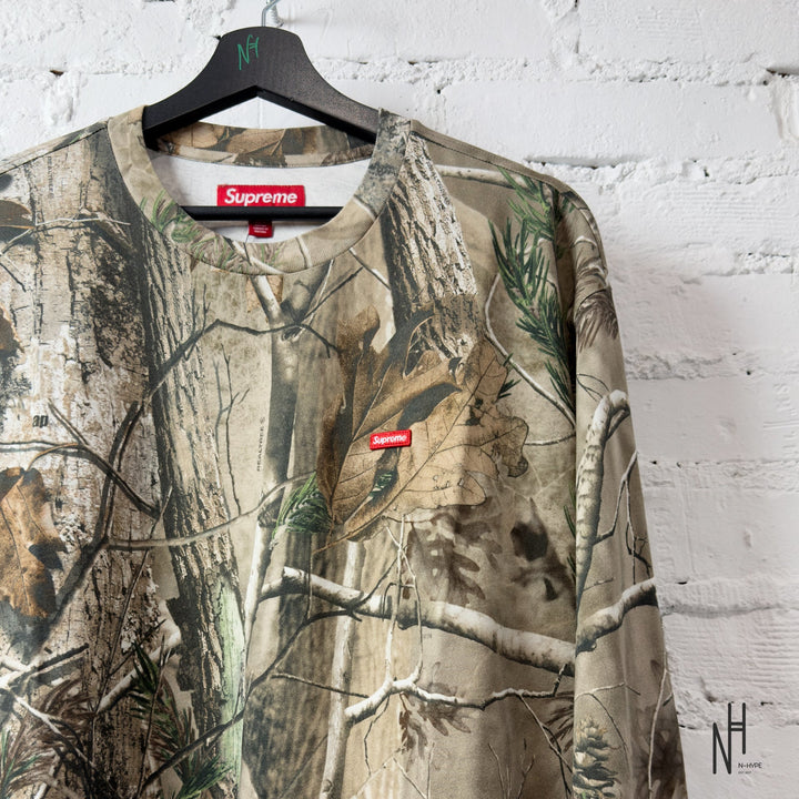Supreme Small Box L/S Tee (FW25) Realtree AP Camo koszulka męska N-Hype