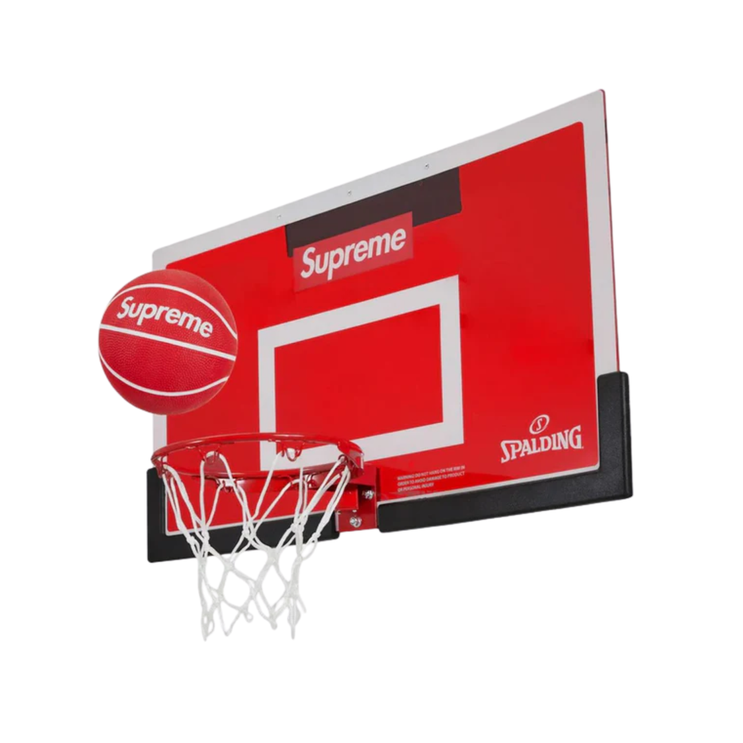Supreme Spalding Mini Basketball Hoop N-Hype oryginalny, do kolekcji