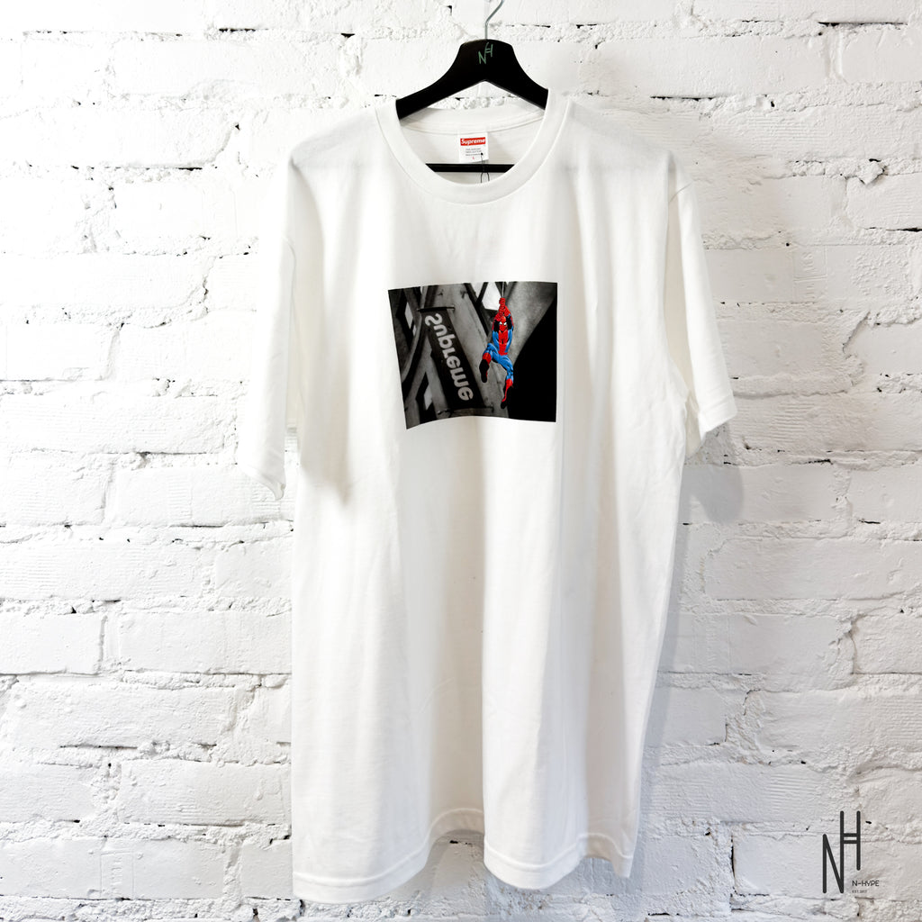 Supreme Spider-Man Tee White | N-Hype