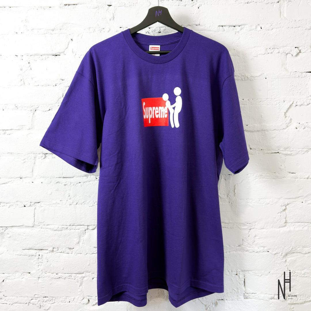 Supreme Stick Tee Purple koszulka męska fioletowa N-Hype