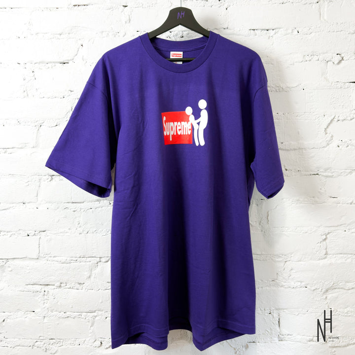 Supreme Stick Tee Purple koszulka męska fioletowa N-Hype