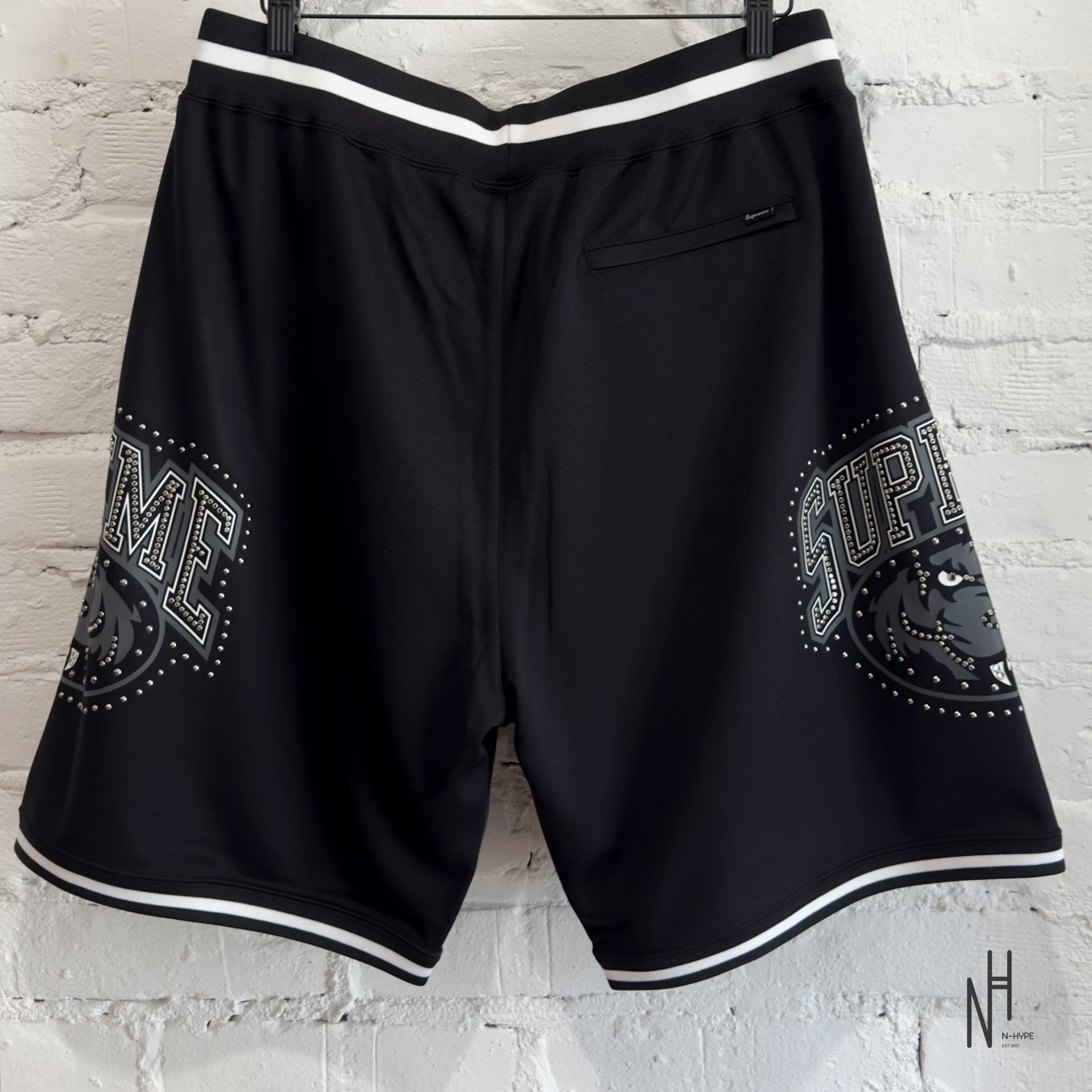 Supreme Studded Basketball Short Black | N-Hype