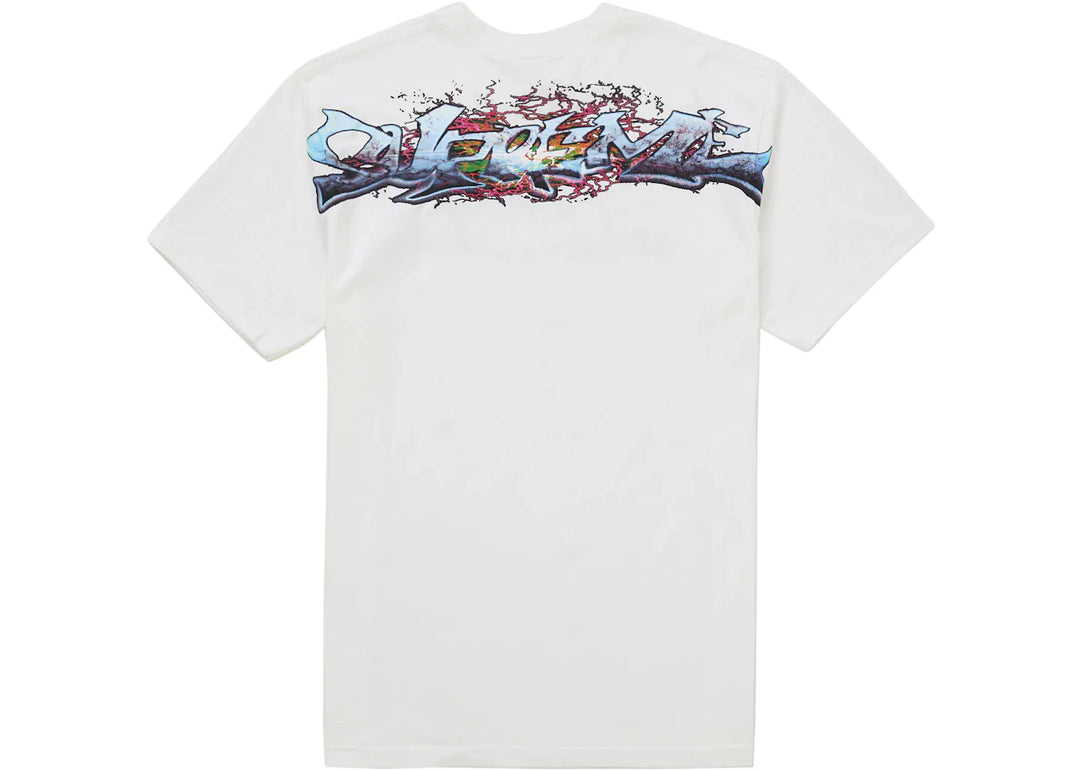 Supreme Tag Tee White - Biel - N-Hype