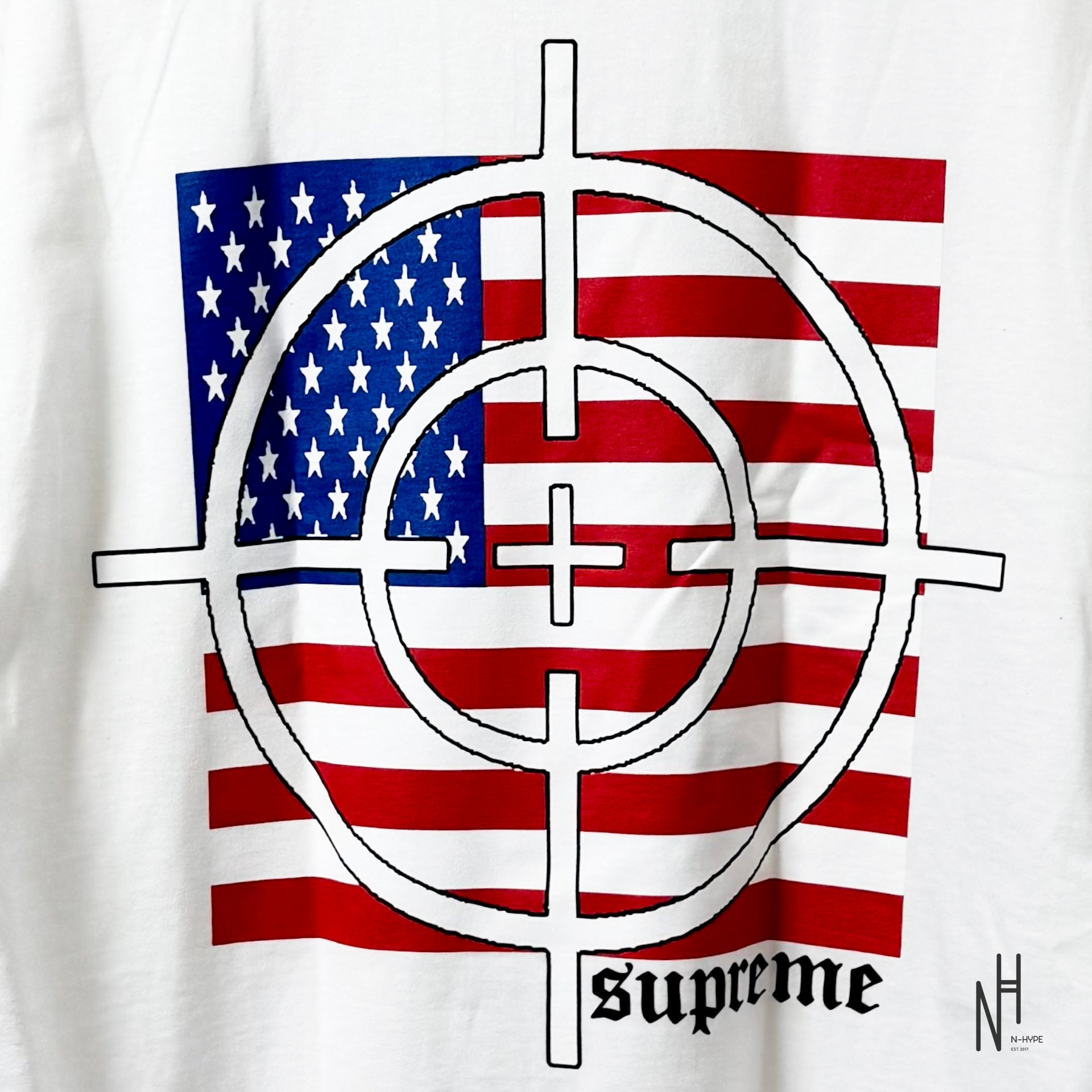 Supreme Target Tee White | N-Hype
