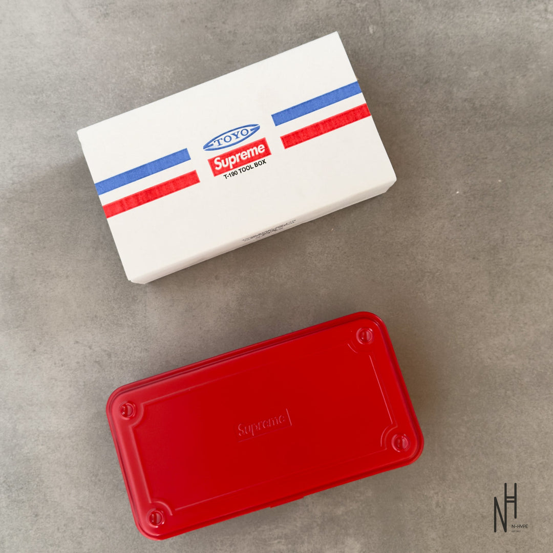Supreme Toyo Steel T-190 Mini Toolbox Red w sklepie N-Hype.