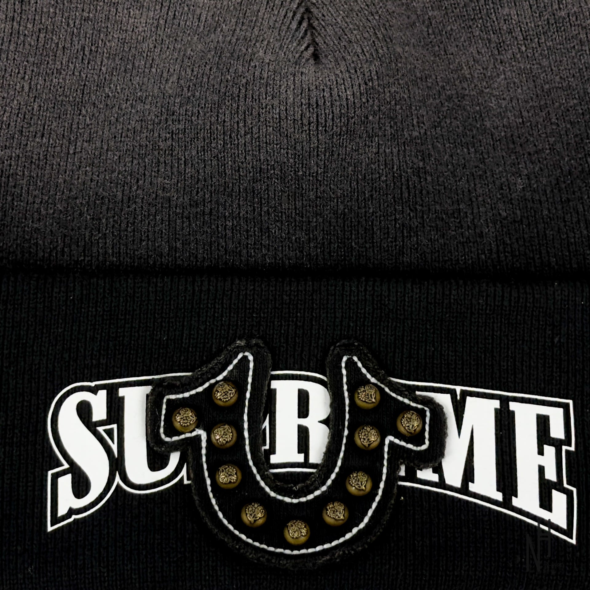 Supreme True Religion Beanie (FW25) Black | N-Hype