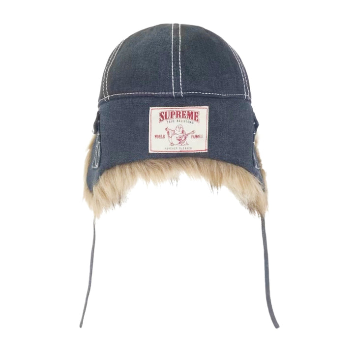 Supreme True Religion Earflap 5-Panel Dirty Indigo cap N-Hype.