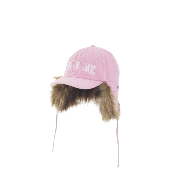 Supreme True Religion Earflap 5-Panel różowa czapka z daszkiem N-Hype.