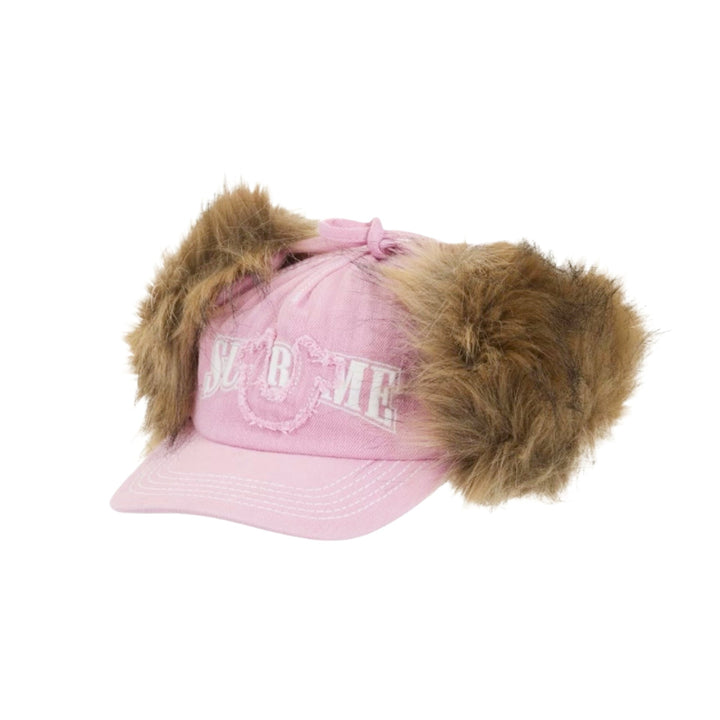 Supreme True Religion Earflap 5 - Panel różowa czapka z daszkiem N-Hype