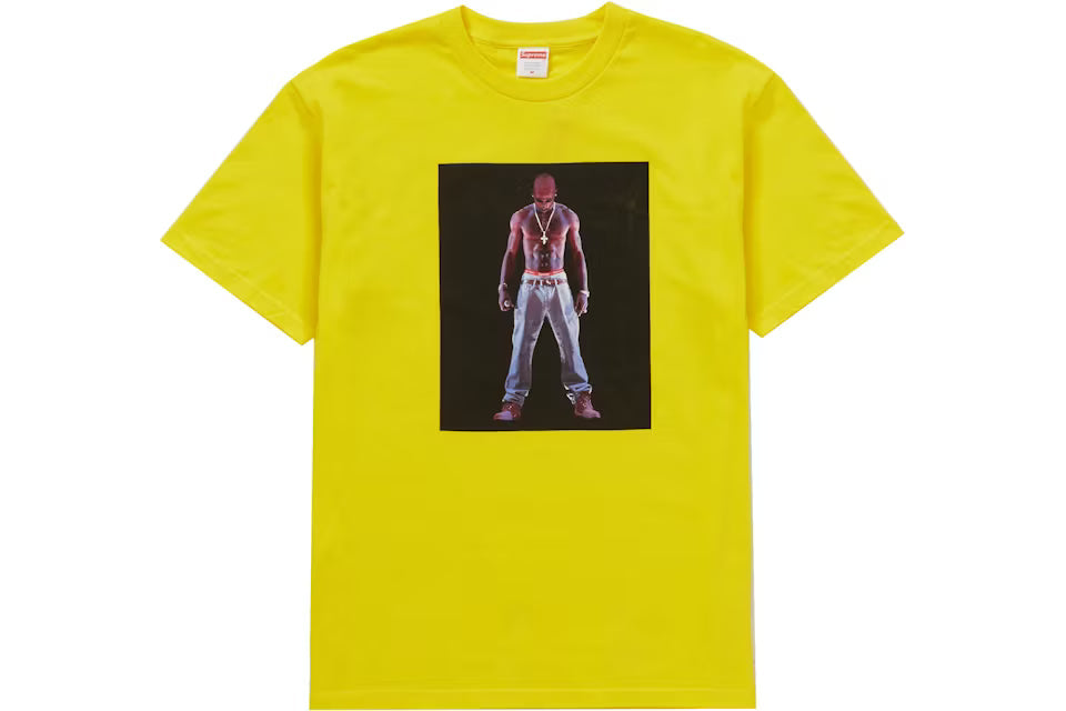 Supreme Tupac Hologram Tee Yellow koszulka męska N-Hype