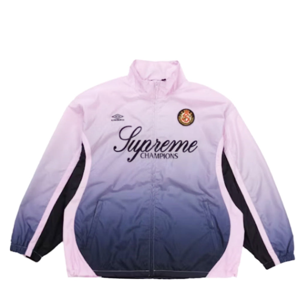 Supreme Umbro Gradient Track Jacket Pink | N-Hype