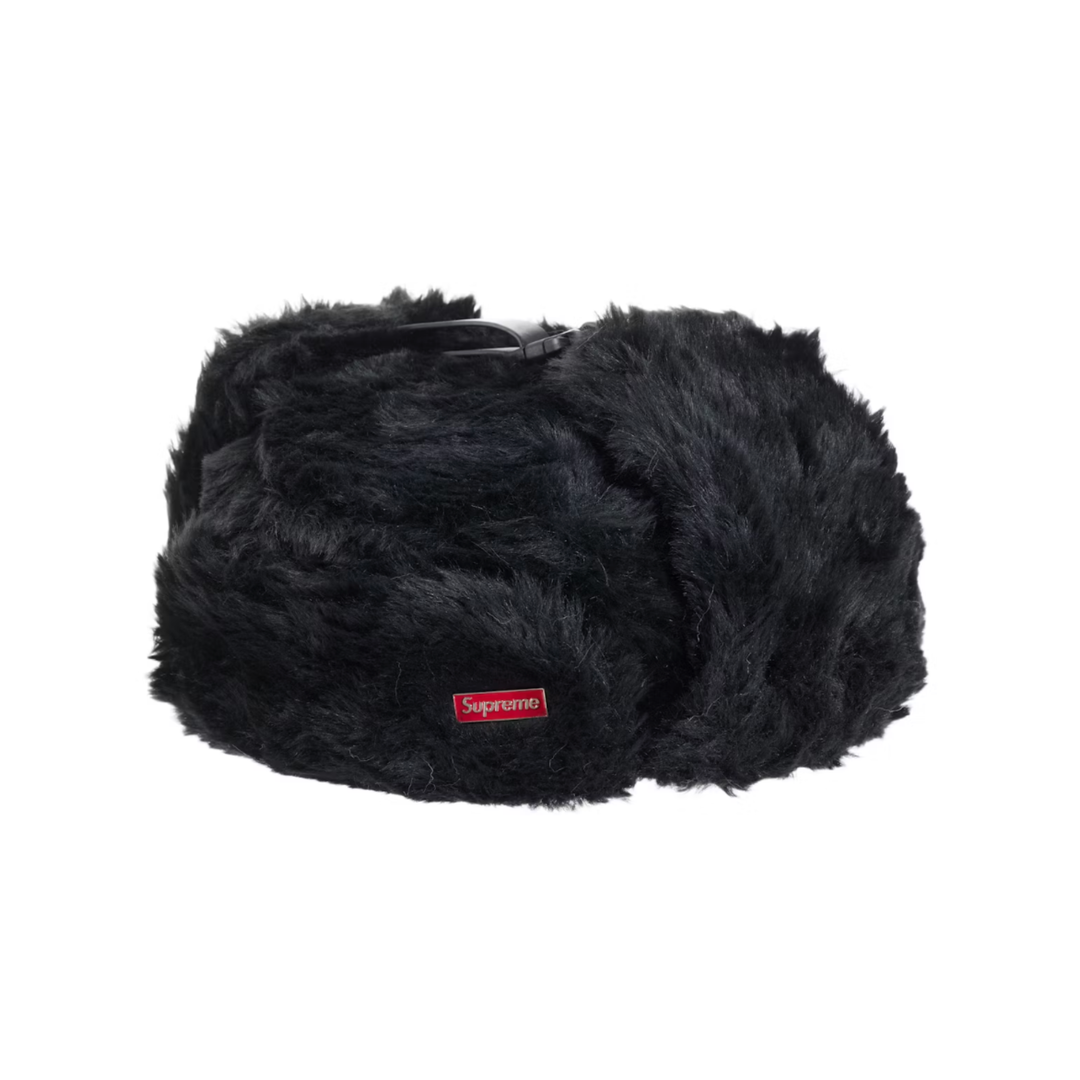 Supreme Ushanka Hat (FW25) Black | N-Hype