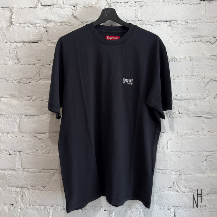 Supreme Warm Up Washed S/S Top Black koszulka męska N-Hype