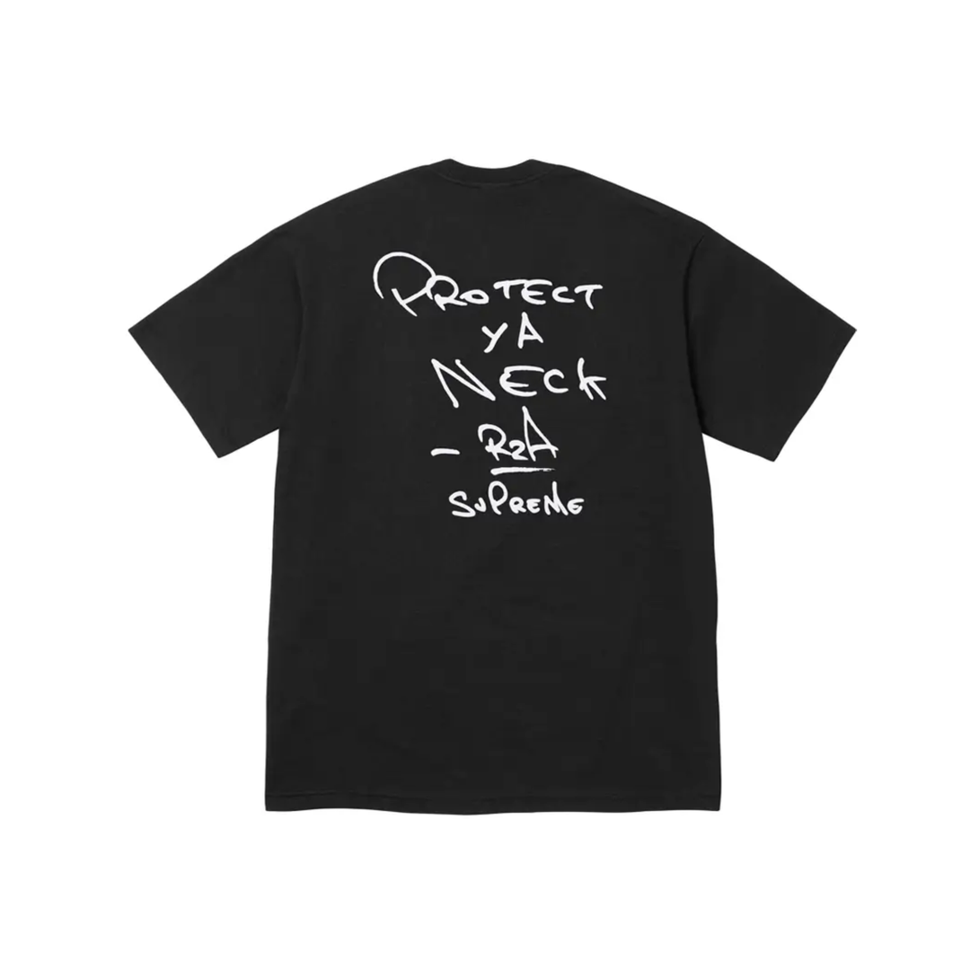 Supreme Wu-Tang Clan RZA Tee Black T-shirt N-Hype.