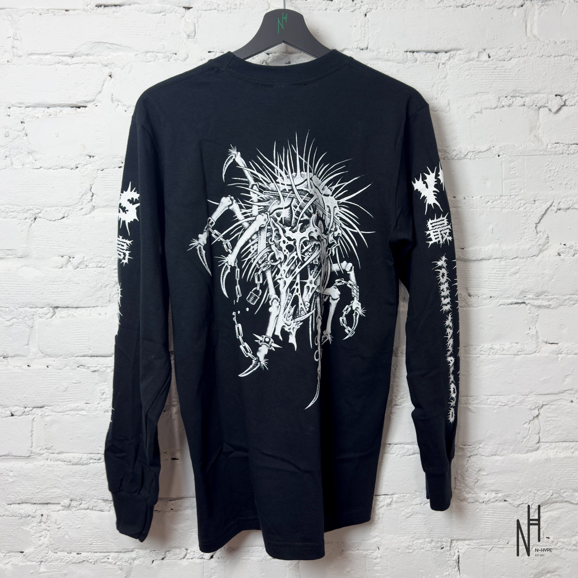 Supreme Y's by Yohji Yamamoto L/S Tee Black | N-Hype