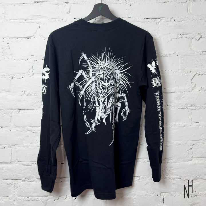Supreme Y's by Yohji Yamamoto Long Sleeve Tee Black N-Hype.