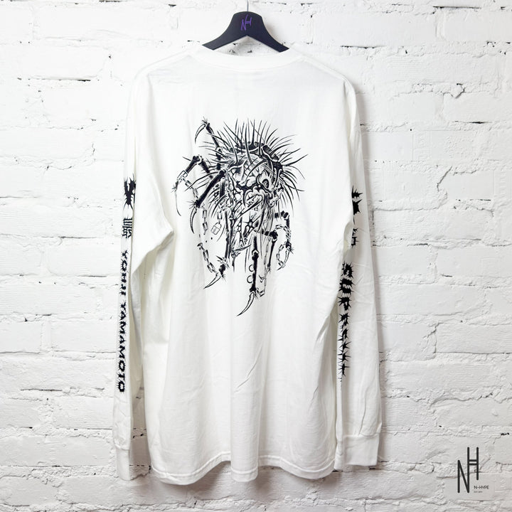 Supreme Y's by Yohji Yamamoto biała koszulka długi rękaw N-Hype