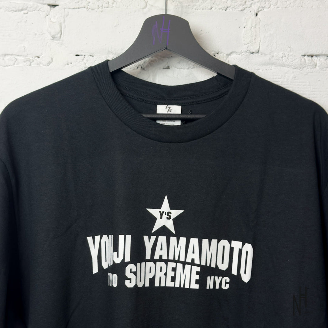 Supreme Y's by Yohji Yamamoto Star Tee Black koszulka męska N-Hype