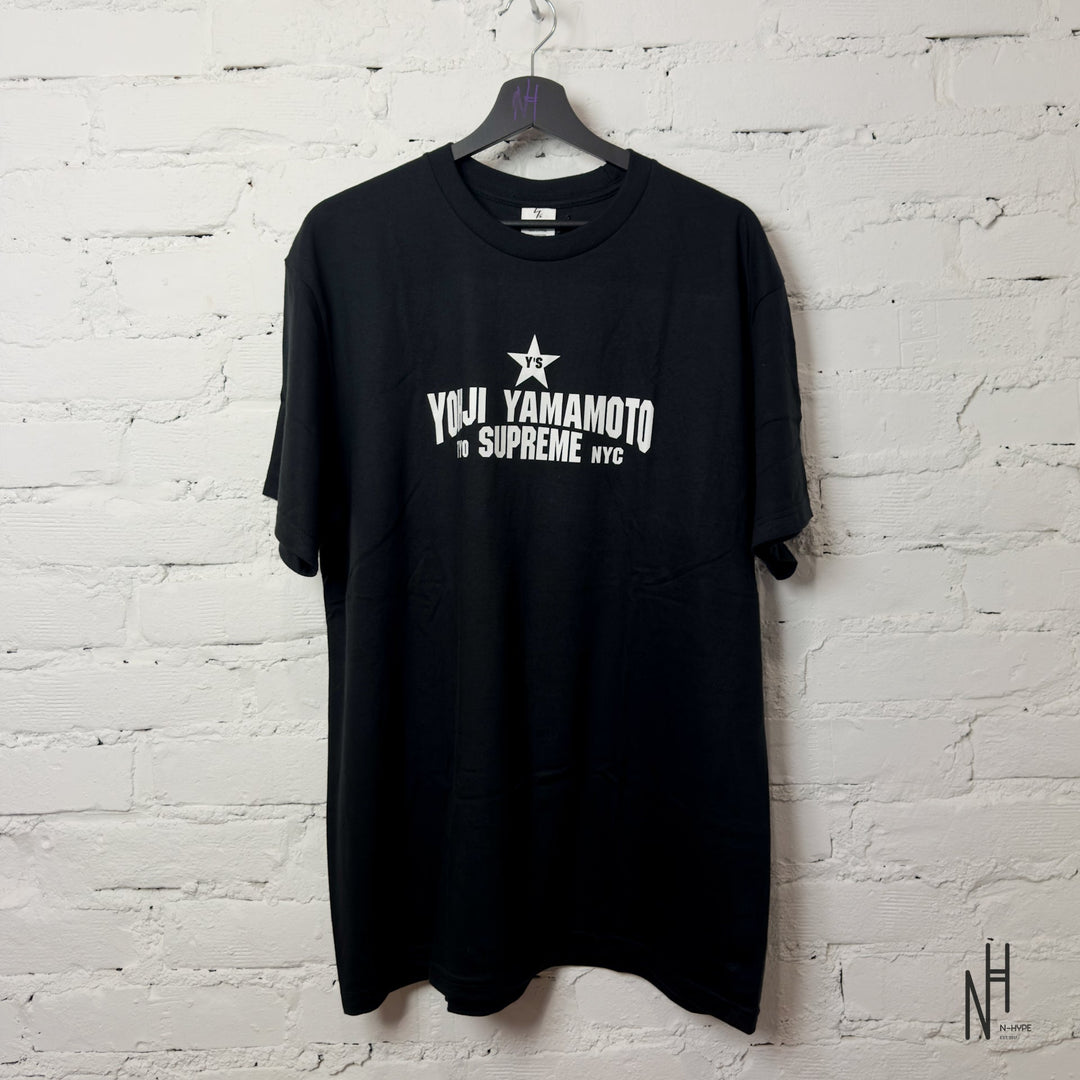 Supreme Y's by Yohji Yamamoto Star Tee Black t-shirt N-Hype