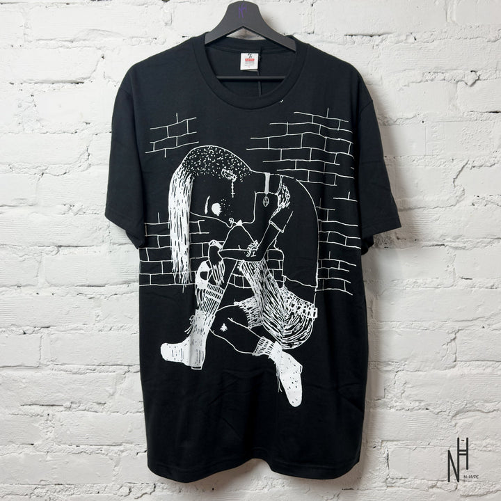 Supreme Y's by Yohji Yamamoto Thinker Tee Black koszulka czarna N-Hype.