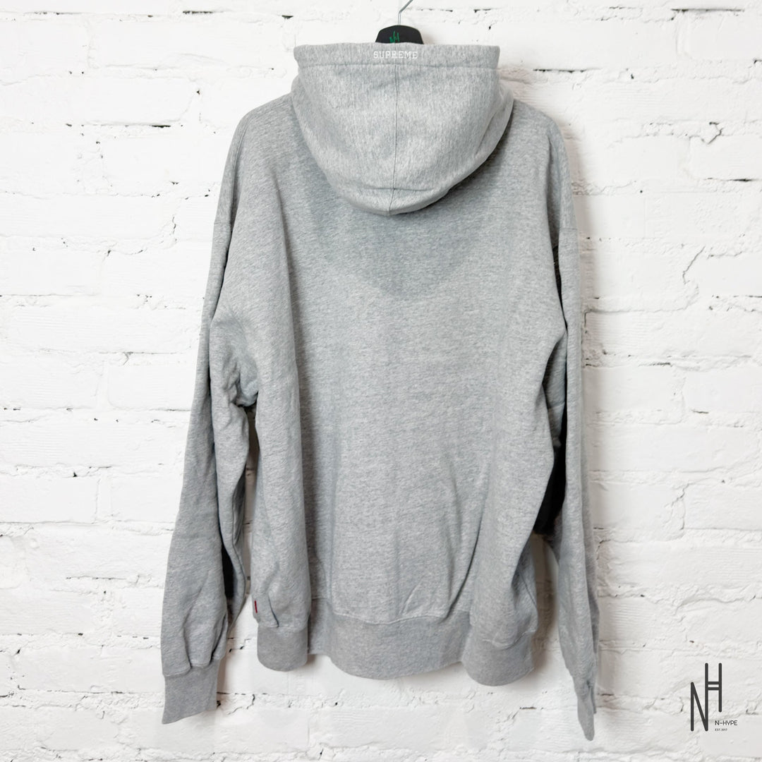 Supreme Zip Up Hooded Sweatshirt HTH Grey N-Hype.