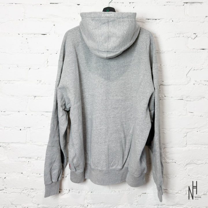 Supreme Zip Up Hooded Sweatshirt HTH Grey N-Hype.