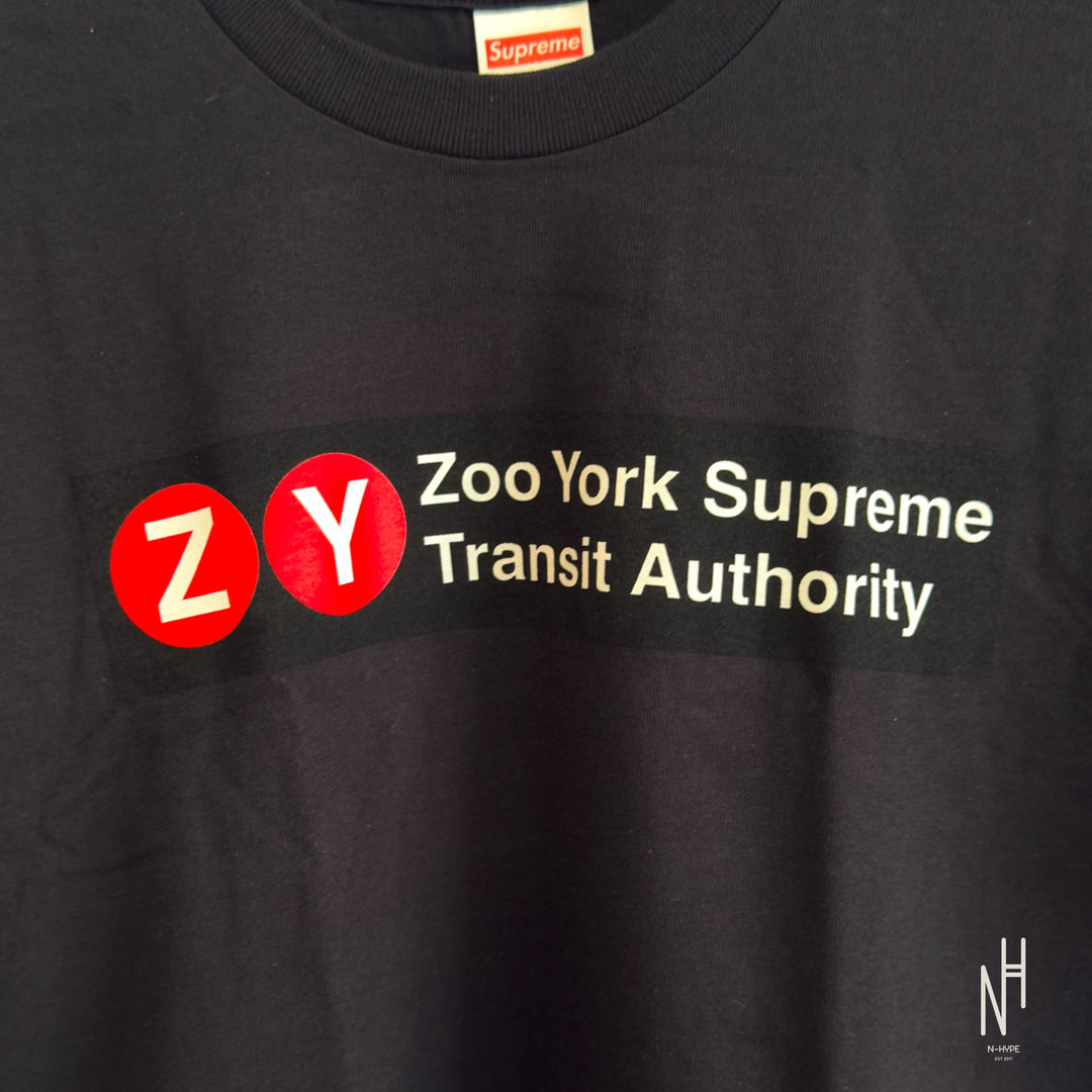 Supreme Zoo York Transit Tee Black koszulka męska N-Hype