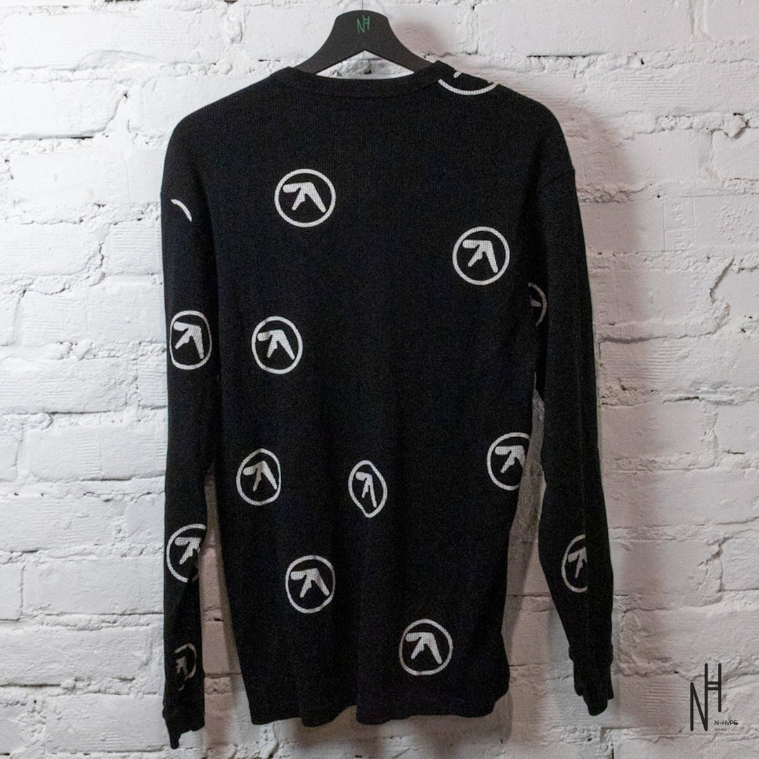 Supreme/Aphex Twin Thermal long sleeve black N-Hype.