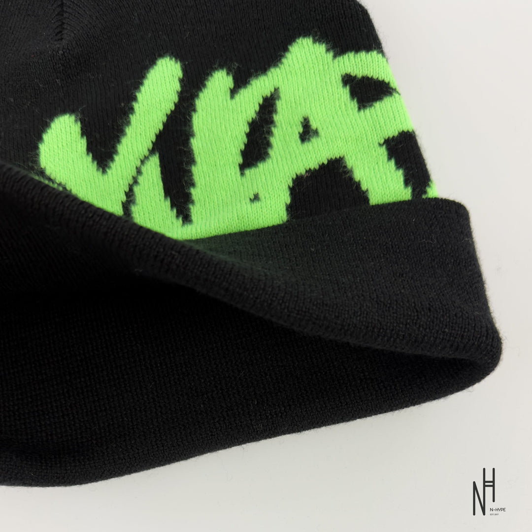 Syna World Synarchy Cuffed Beanie Black Green - zdjęcie 3 - N-Hype
