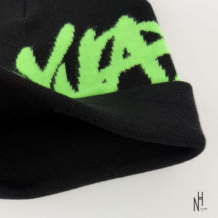 Syna World Synarchy Cuffed Beanie Black Green - zdjęcie 3 - N-Hype