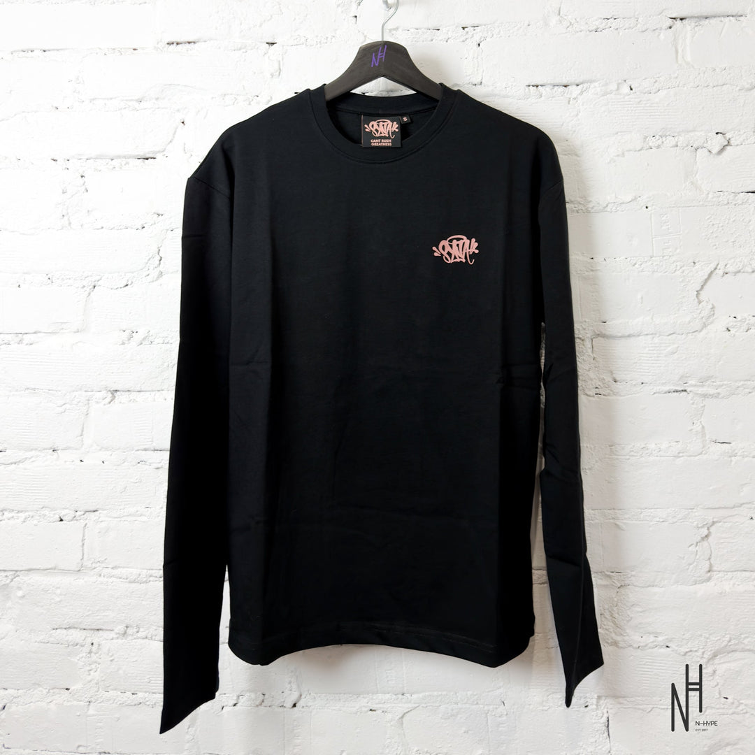 Syna World x Central Cee Synarchy Double Long Sleeve Tee Black Rose Gold - N-Hype