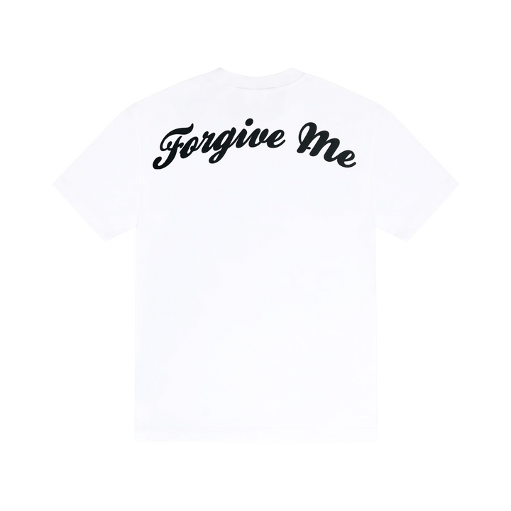 Forgive Me 3D Print tee biała SynaWorld N-Hype streetwear