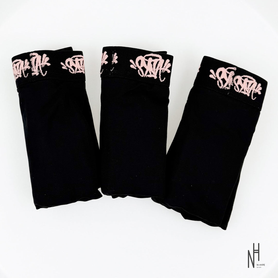SynaWorld x Central Cee Boxers 3 Pack Black / Golden Rose N-Hype streetwear sklep online.