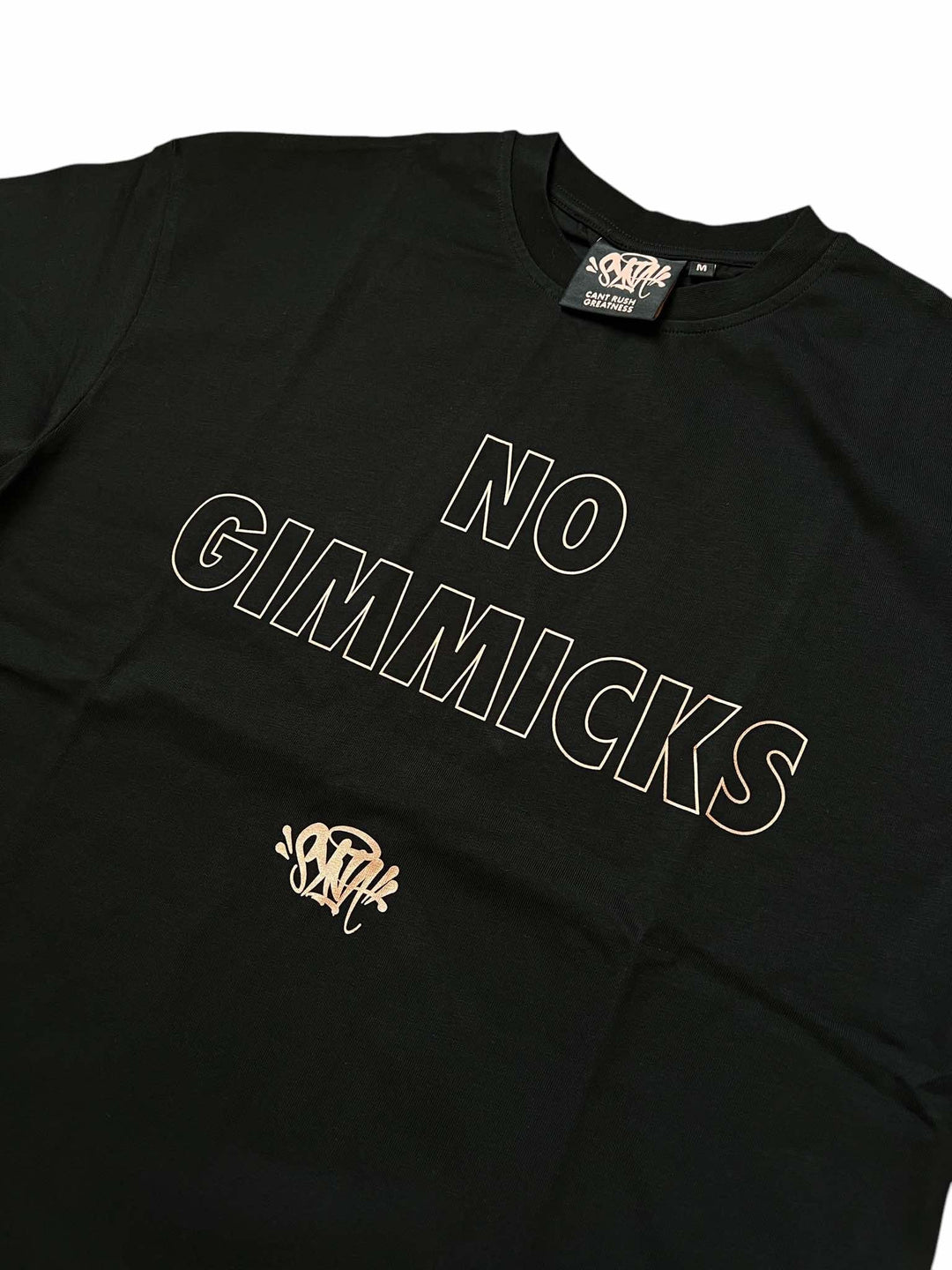 SynaWorld x Central Cee No Gimmicks Tee czarna koszulka N-Hype