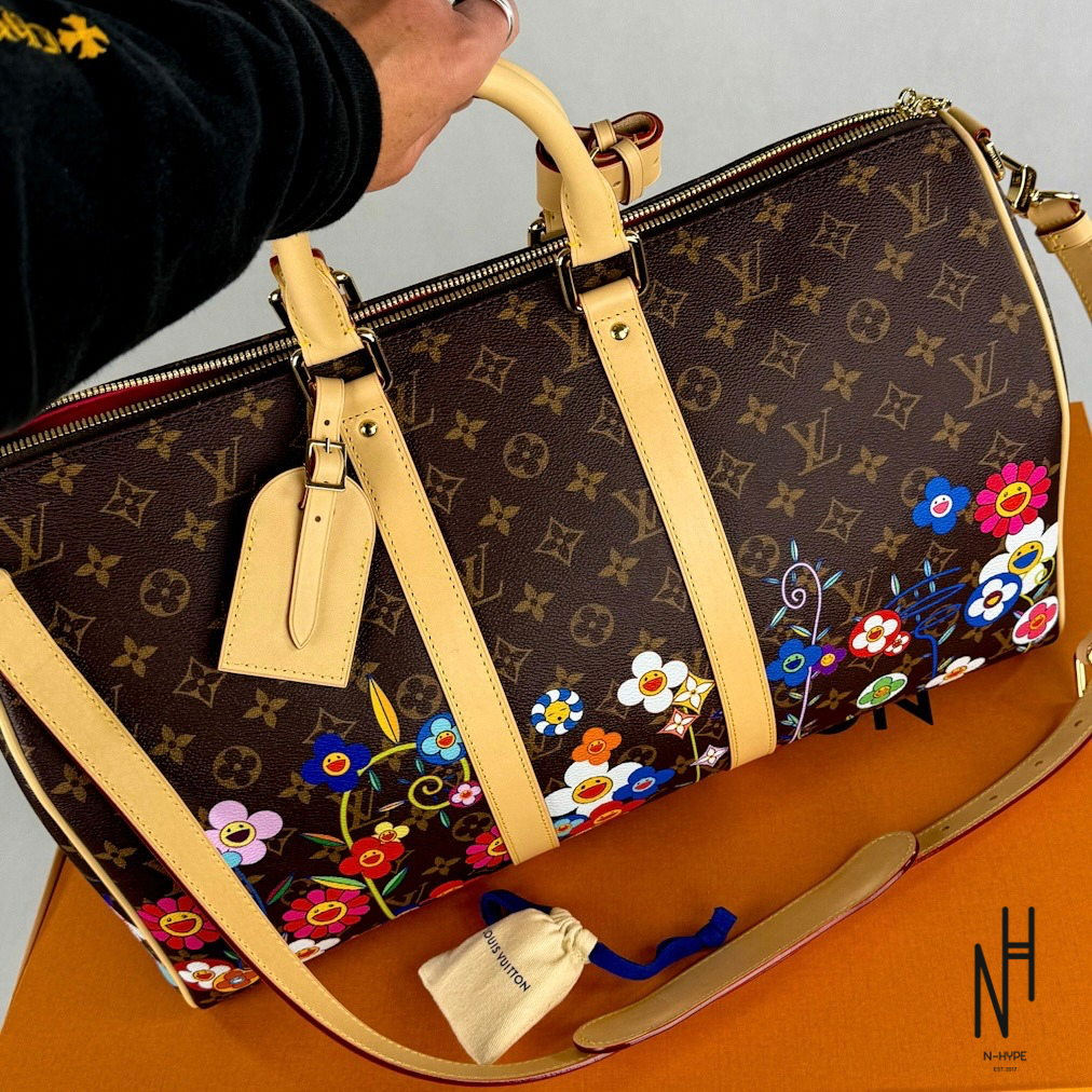 Louis Vuitton Keepall Bandoulière 45 Monogram N-Hype podróżna torba streetwearowa