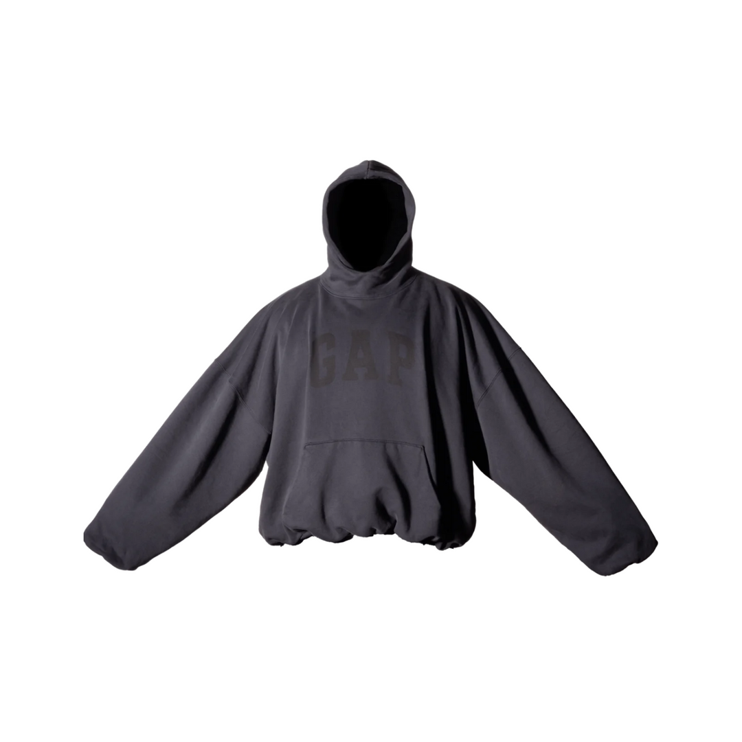 Yeezy Gap Engineered by Balenciaga Dove Hoodie Washed Black Yeezy Gap Engineered by Balenciaga Dove Hoodie Washed Black