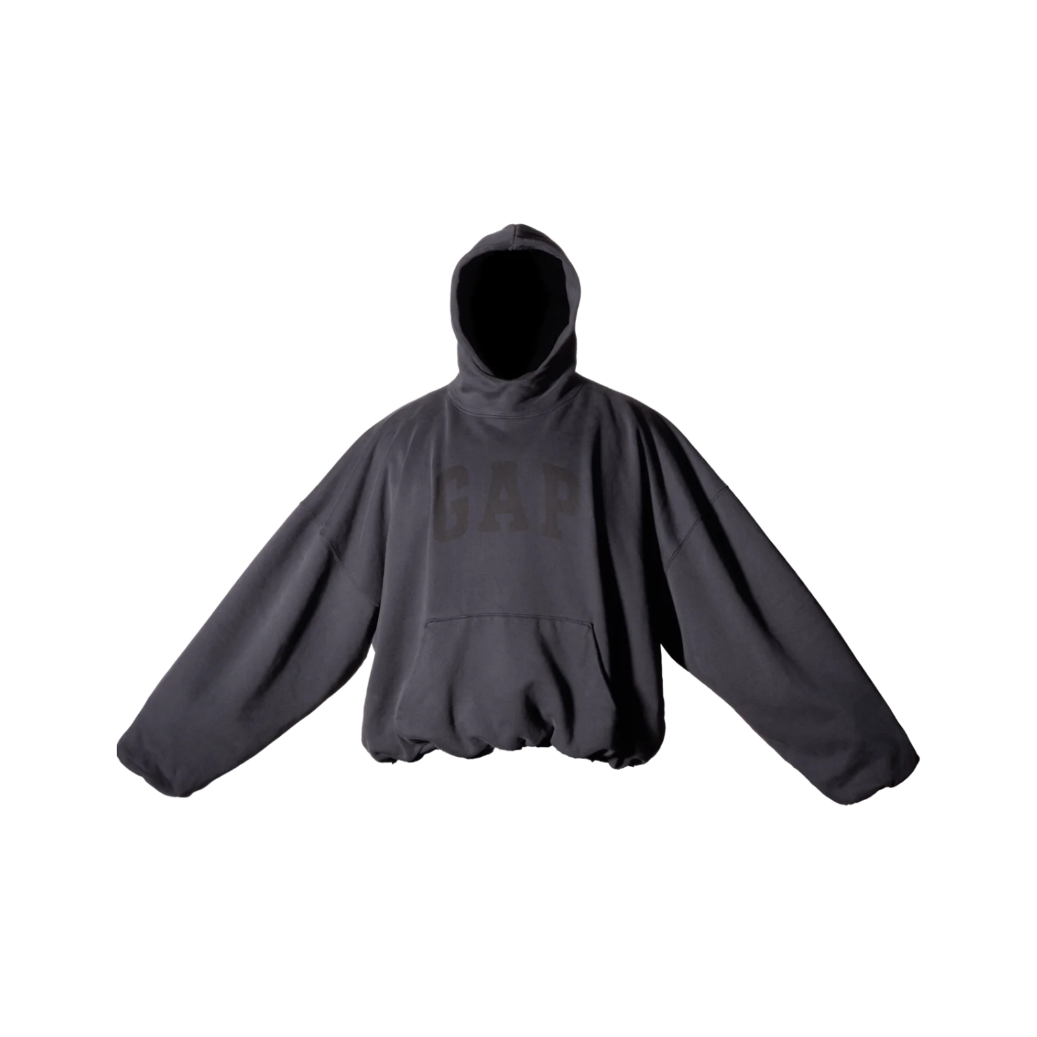 Yeezy Gap Engineered by Balenciaga Dove Hoodie Washed Black Los Angeles Archives