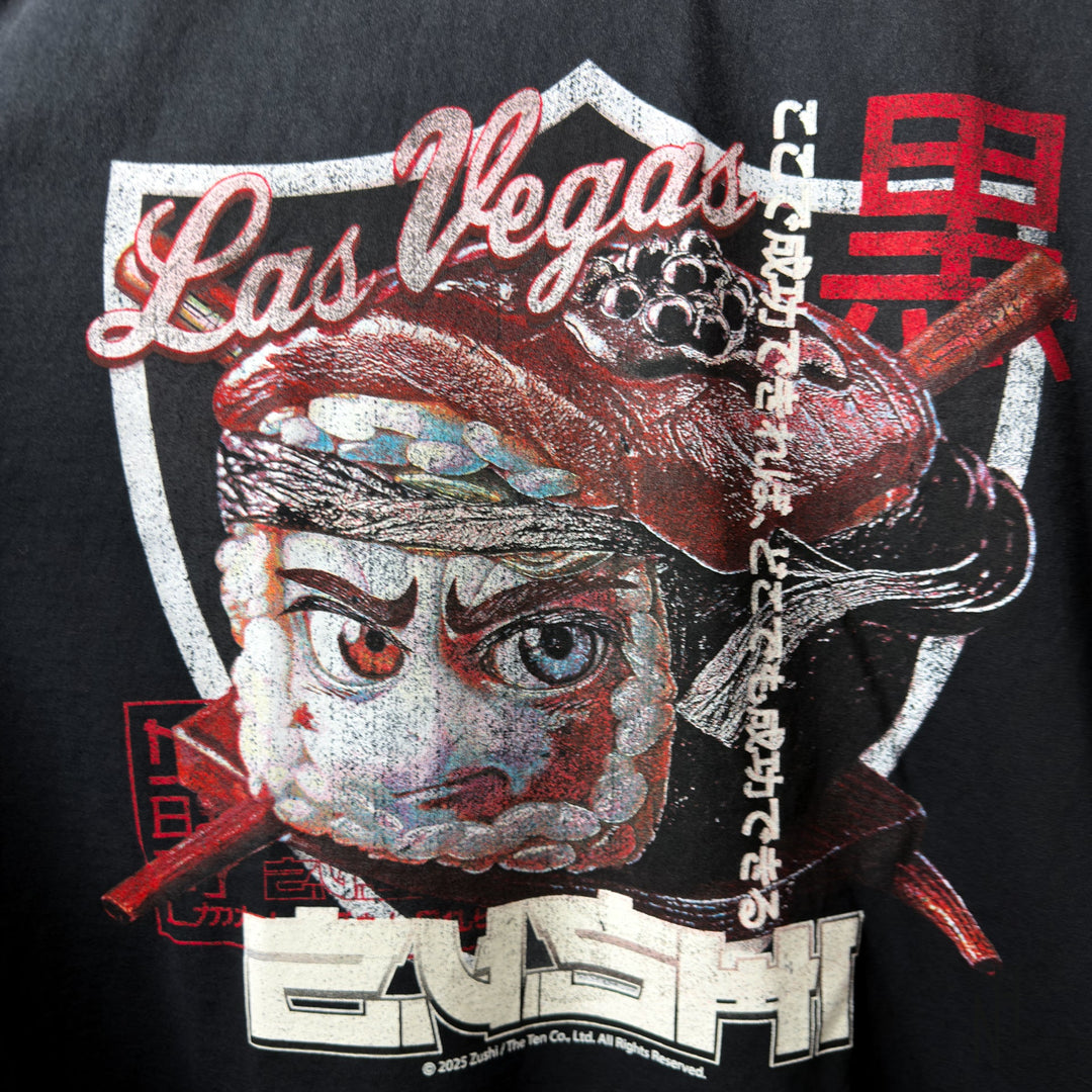 The Ten Co. Zushi Las Vegas Tee Black koszulka męska N-Hype