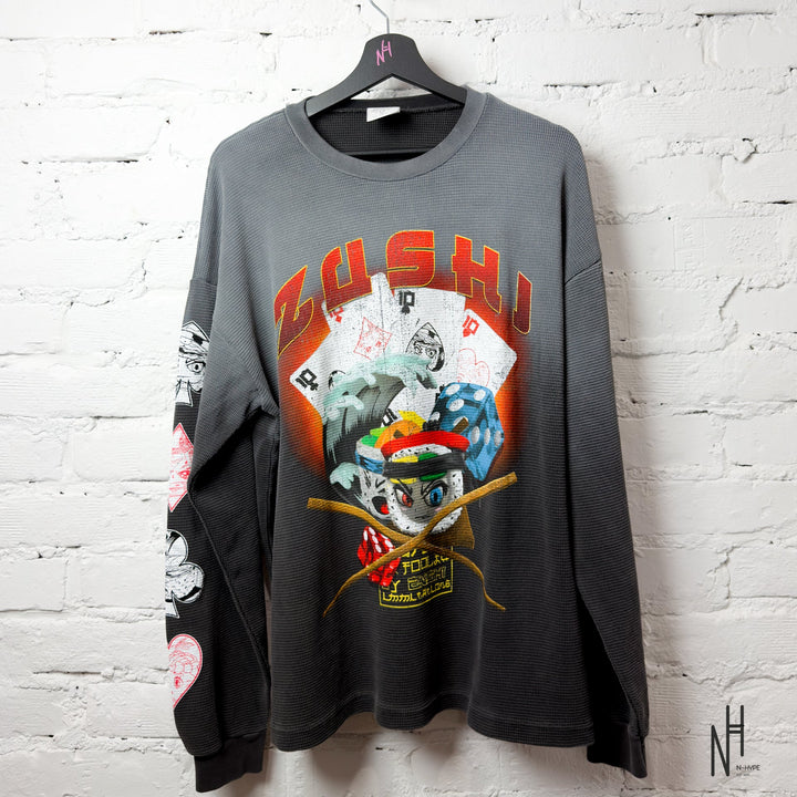 The Ten Co. Zushi Samurai Long Sleeve Black koszulka męska N-Hype