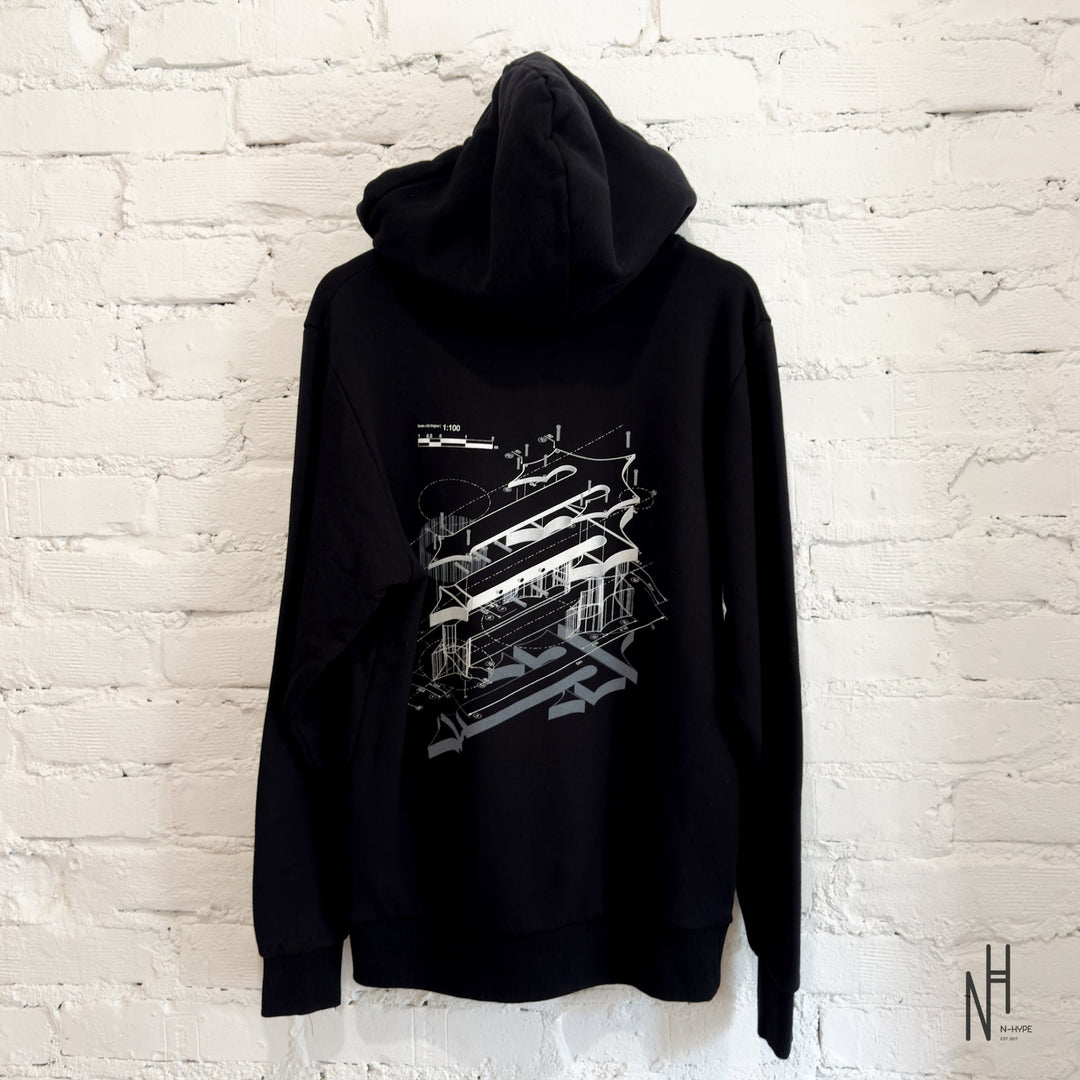 Trapstar DIY 3.0 Black Hoodie męska N-Hype