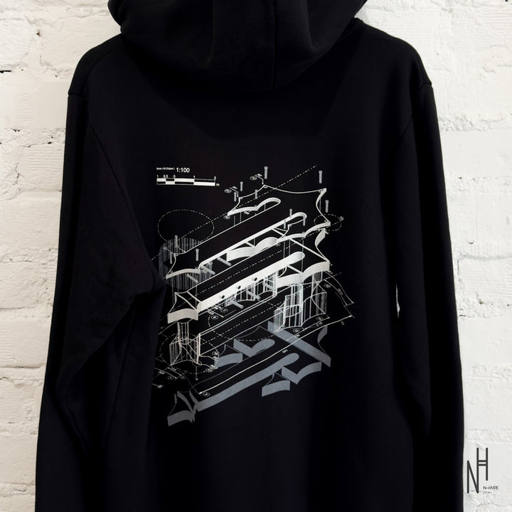 Trapstar DIY 3.0 Black Hoodie męska N-Hype