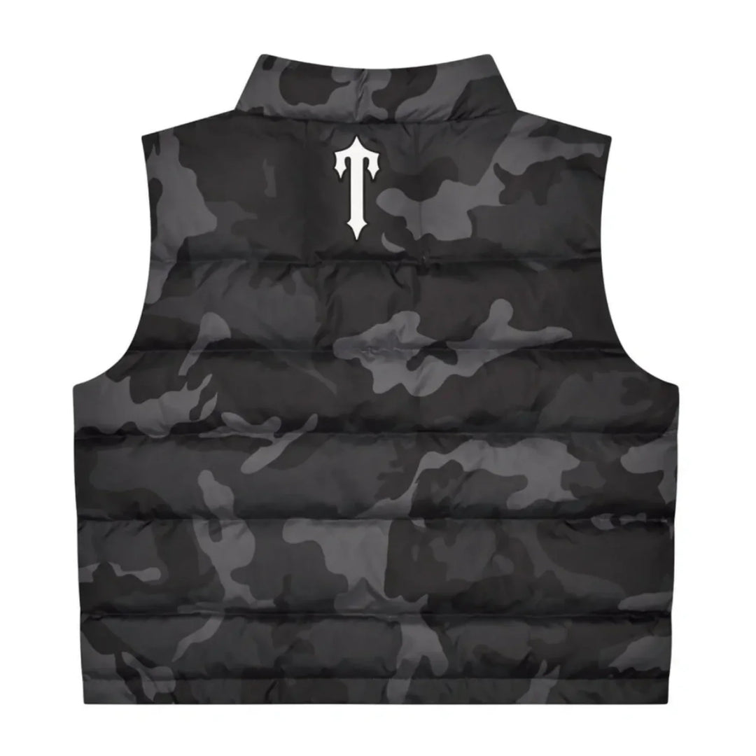 Trapstar Foundation Gilet Grey Camo N-Hype streetwear jacket.
