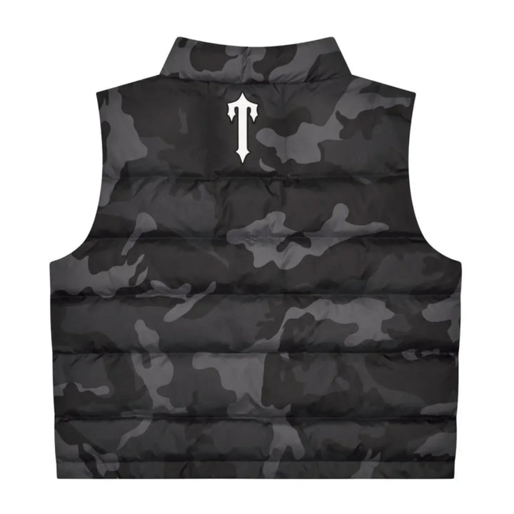 Trapstar Foundation Gilet Grey Camo N-Hype streetwear jacket.