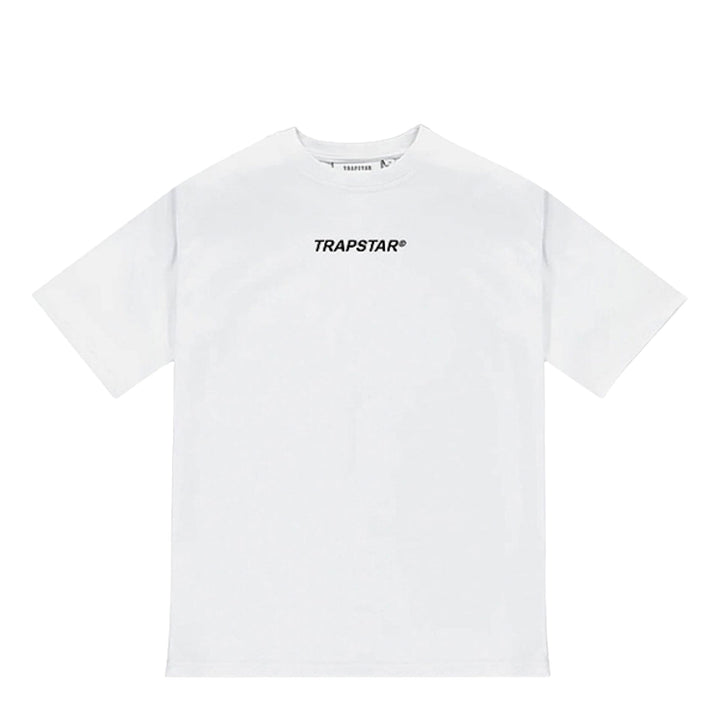 Trapstar Global Distribution Tee biała niebieska koszulka męska N-Hype